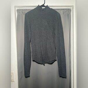 NWT We The Free People Smocked Collar Long Sleeve Top Size M